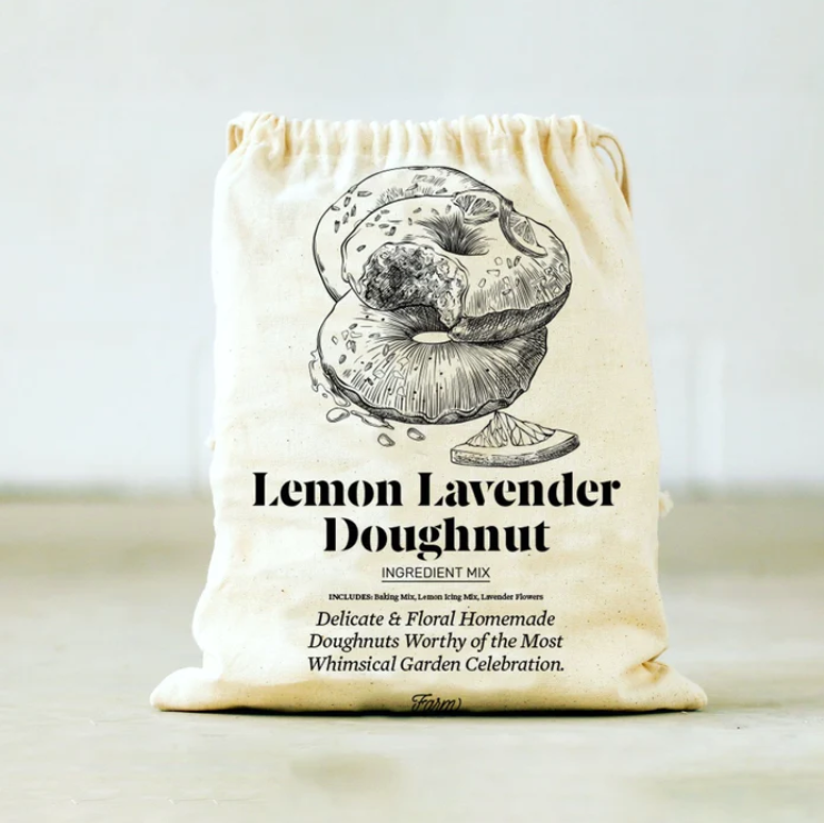 Lemon Lavender Doughnut Mix