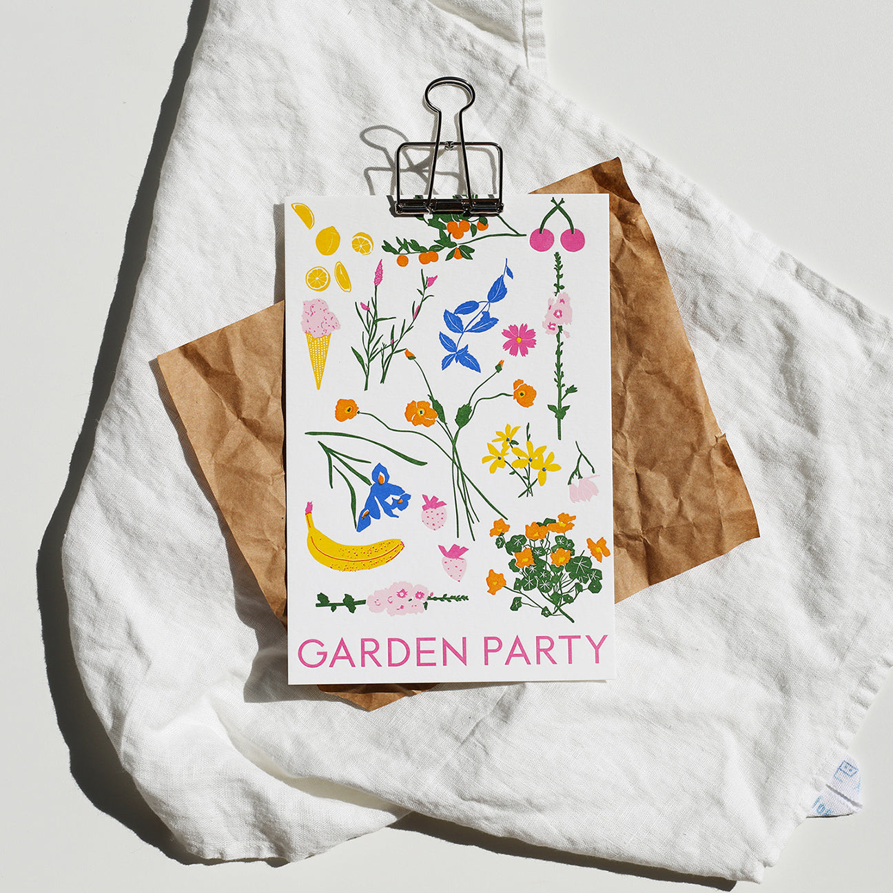 2023 Calendar: Garden Party + Skeleton Clip