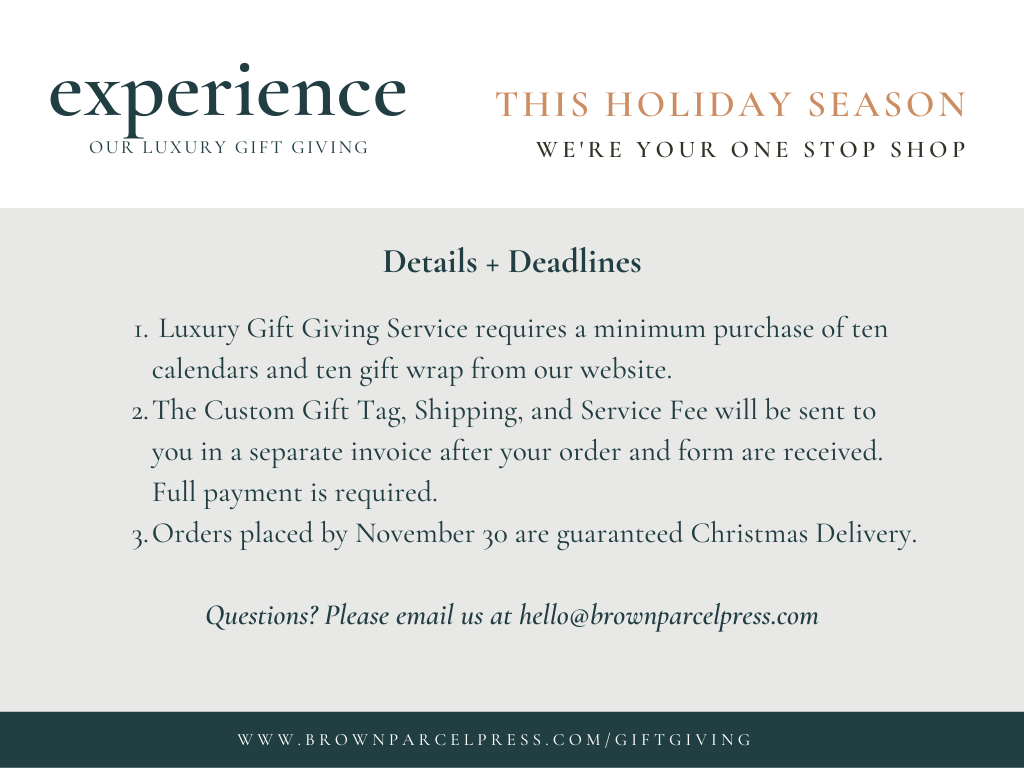 Luxury Gift Giving