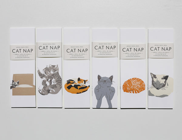 Cat Naps Bookmark Set