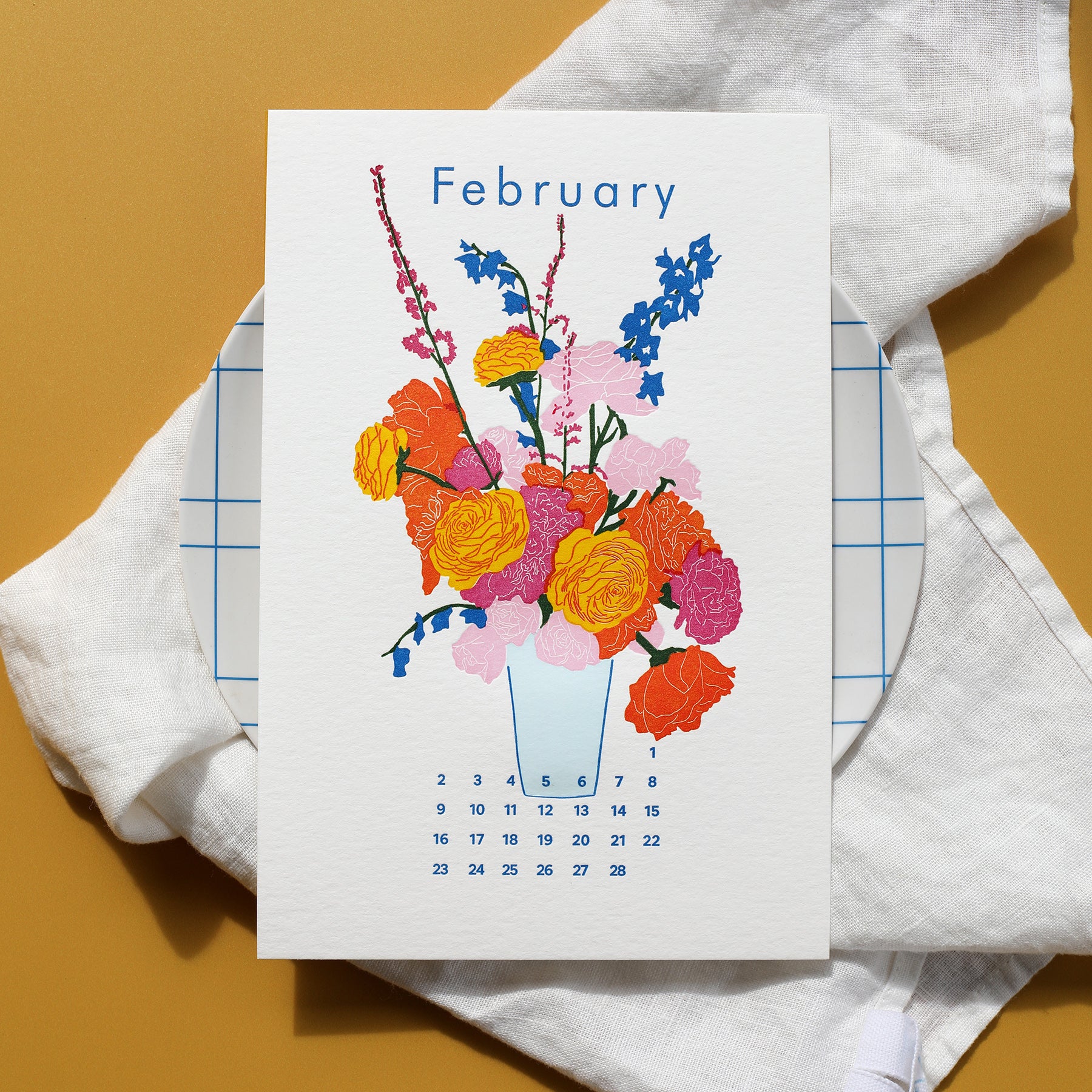 2025 Letterpress Calendar + Clip Pre-Order