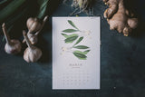 2017 Wild Growth Calendar
