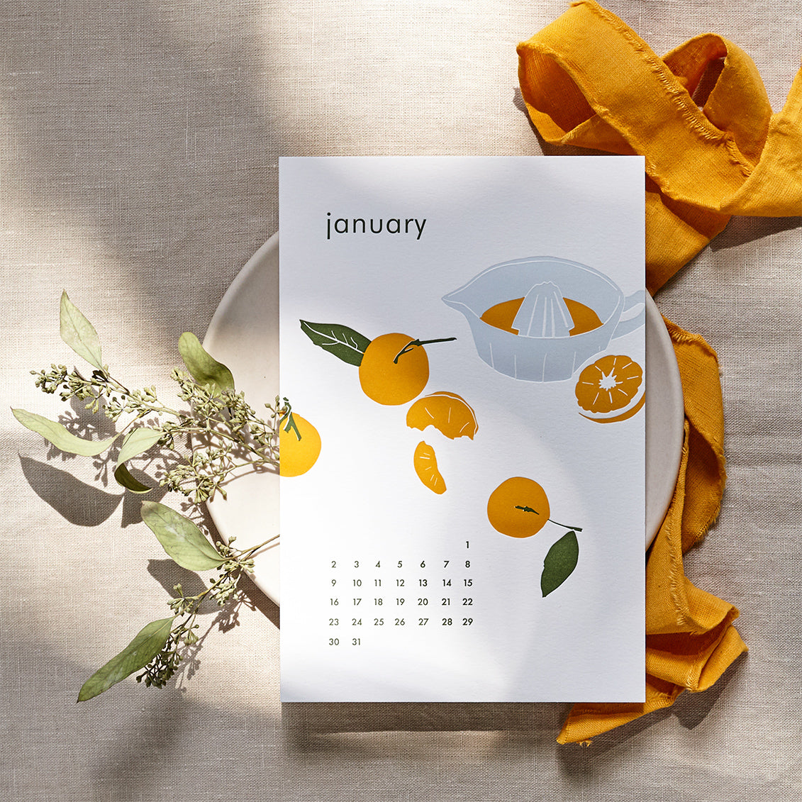 2022 Calendar: Green Thumb + Green Thumb Card Set