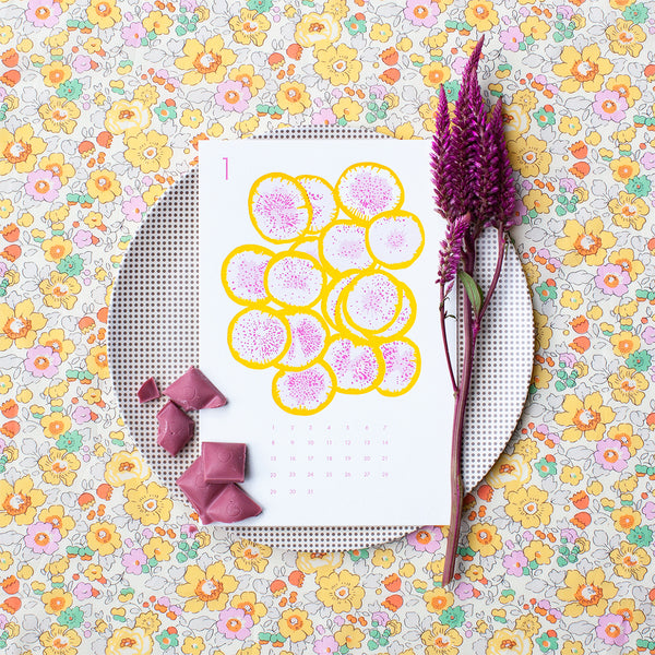 2023 Calendar: Garden Party