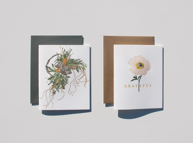 Floral Gratitude Card