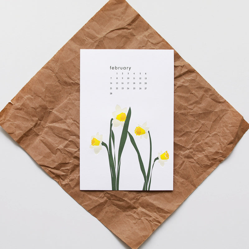 2021 Calendar: Plant More Seeds With Wooden Display Base