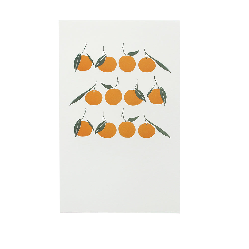 Satsumas in a Row