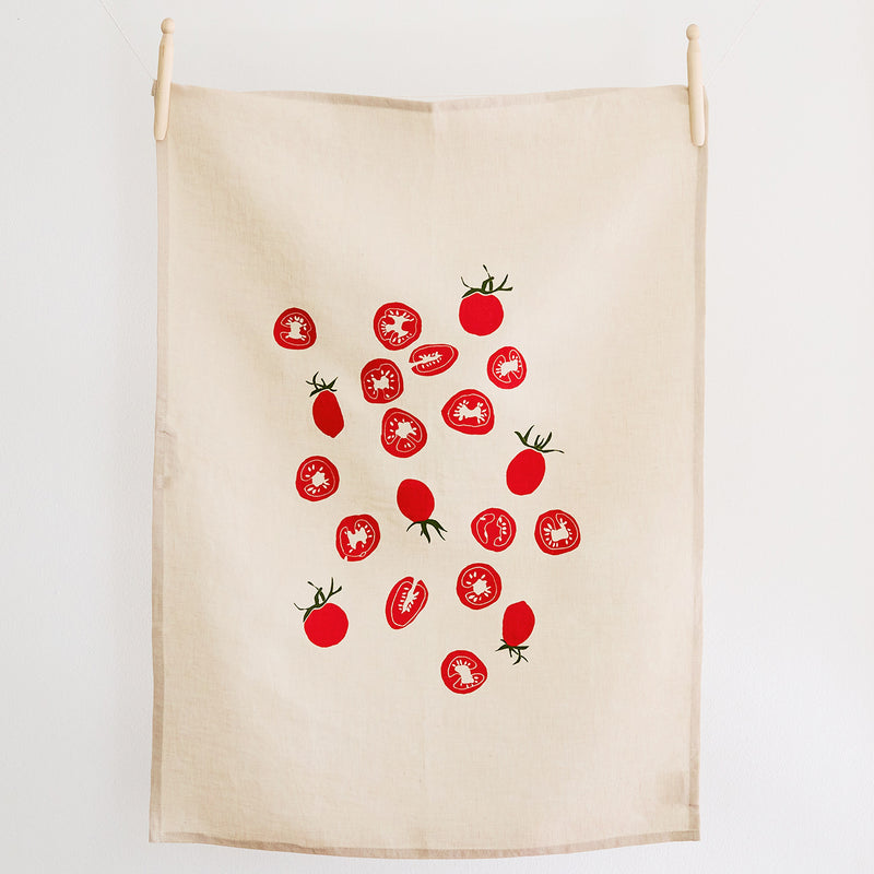 Cherry Tomato Tea Towel